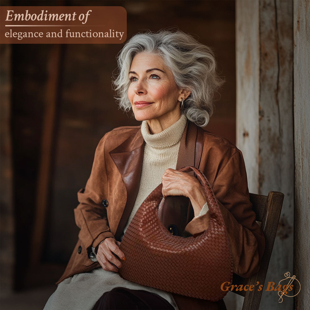 Geflochtene Boho-Tasche - Grace's zeitloser Stil