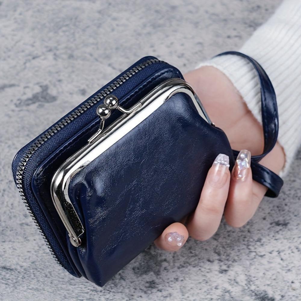 Ayla Retro Kiss-Lock Coin Purse