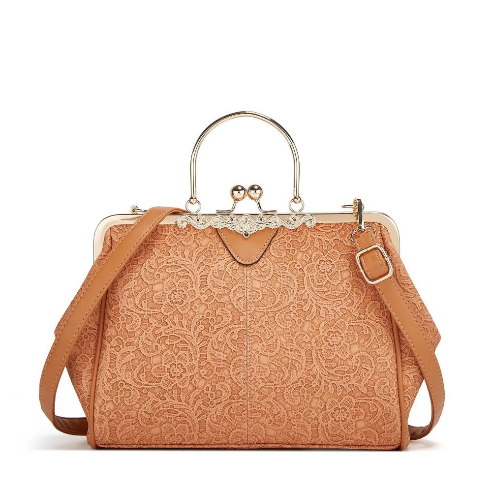 Olivora Vintage Kiss-Lock Handbag
