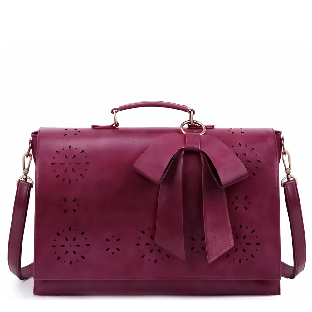 Mabel's Elegant Bow-Tie Satchel