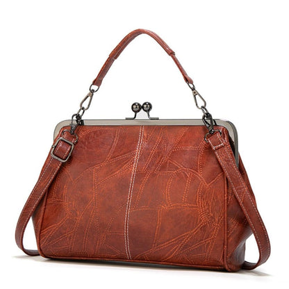 Olivora Vintage Kiss-Lock Handbag