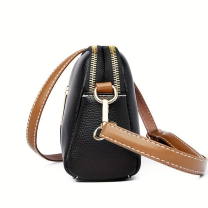 Monverra Embossed Crossbody Bag