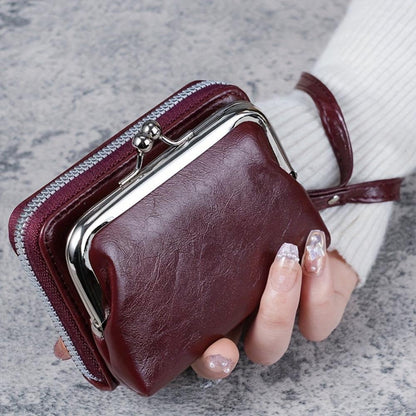 Ayla Retro Kiss-Lock Coin Purse