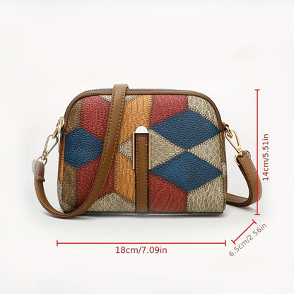 Lexi Patchwork Mini Crossbody Bag