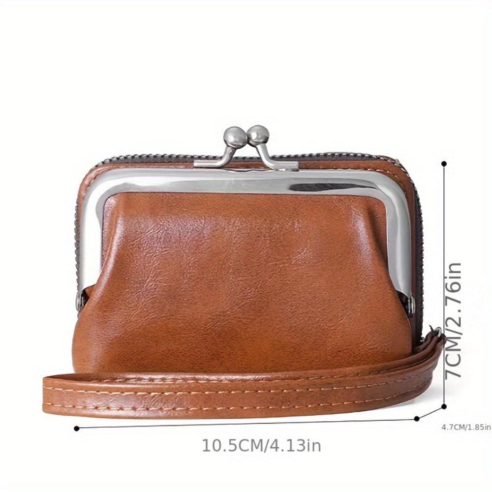 Ayla Retro Kiss-Lock Coin Purse