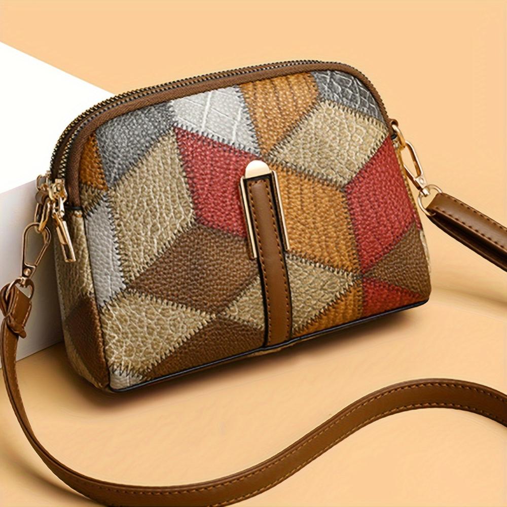 Lexi Patchwork Mini Crossbody Bag