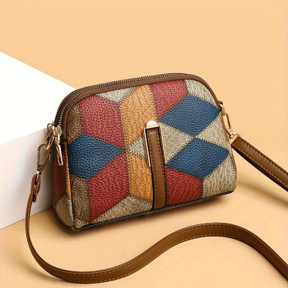 Lexi Patchwork Mini Crossbody Bag