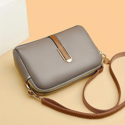 Monverra Embossed Crossbody Bag