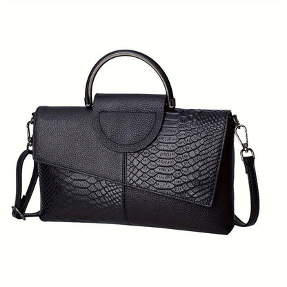 Novéa Croc-Embossed Luxury Bag