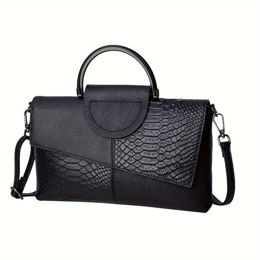 Novéa Croc-Embossed Luxury Bag