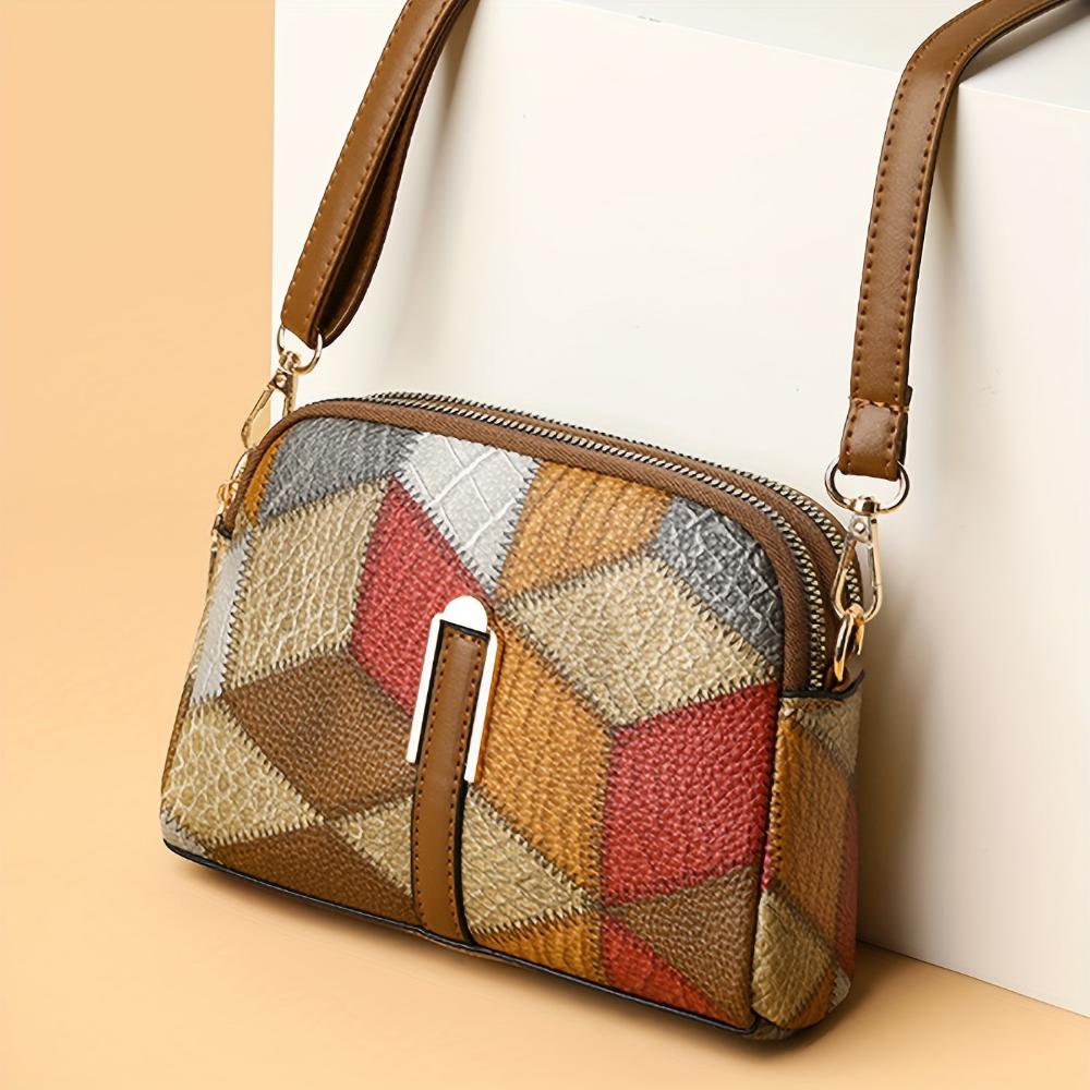 Lexi Patchwork Mini Crossbody Bag