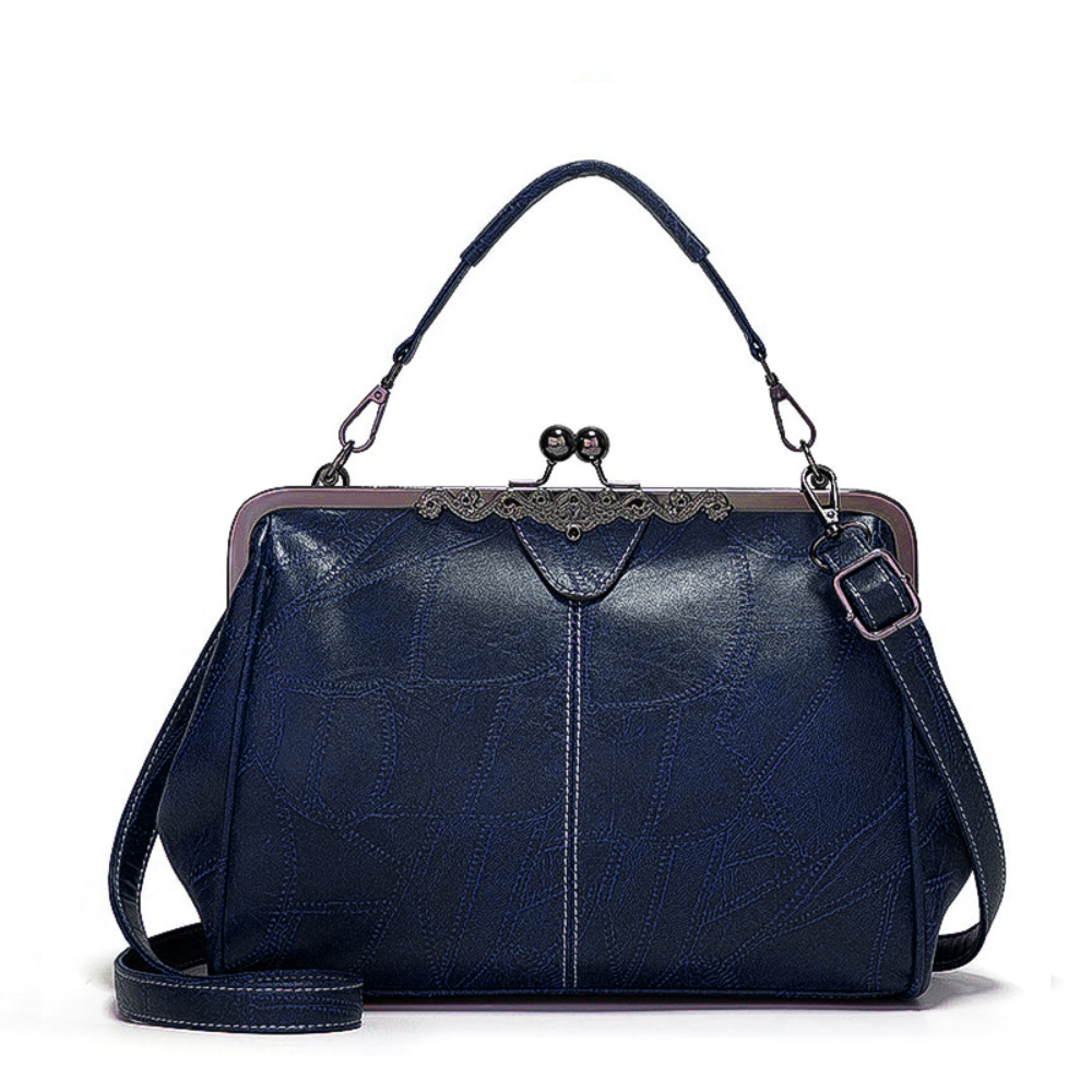 Olivora Vintage Kiss-Lock Handbag
