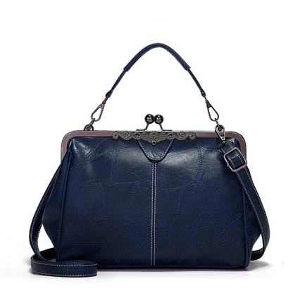 Olivora Vintage Kiss-Lock Handbag