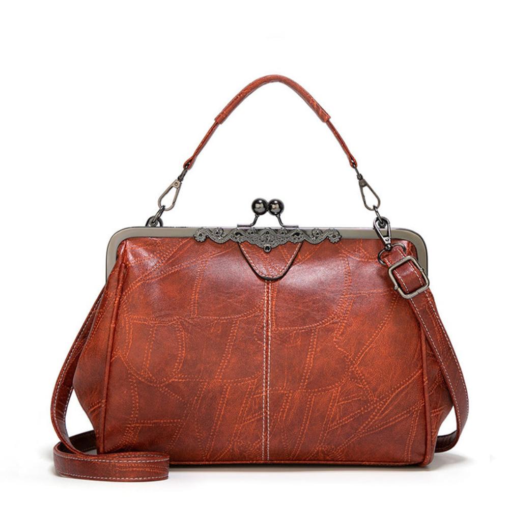 Olivora Vintage Kiss-Lock Handbag