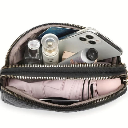 Lyra Mini Croc Crossbody Bag