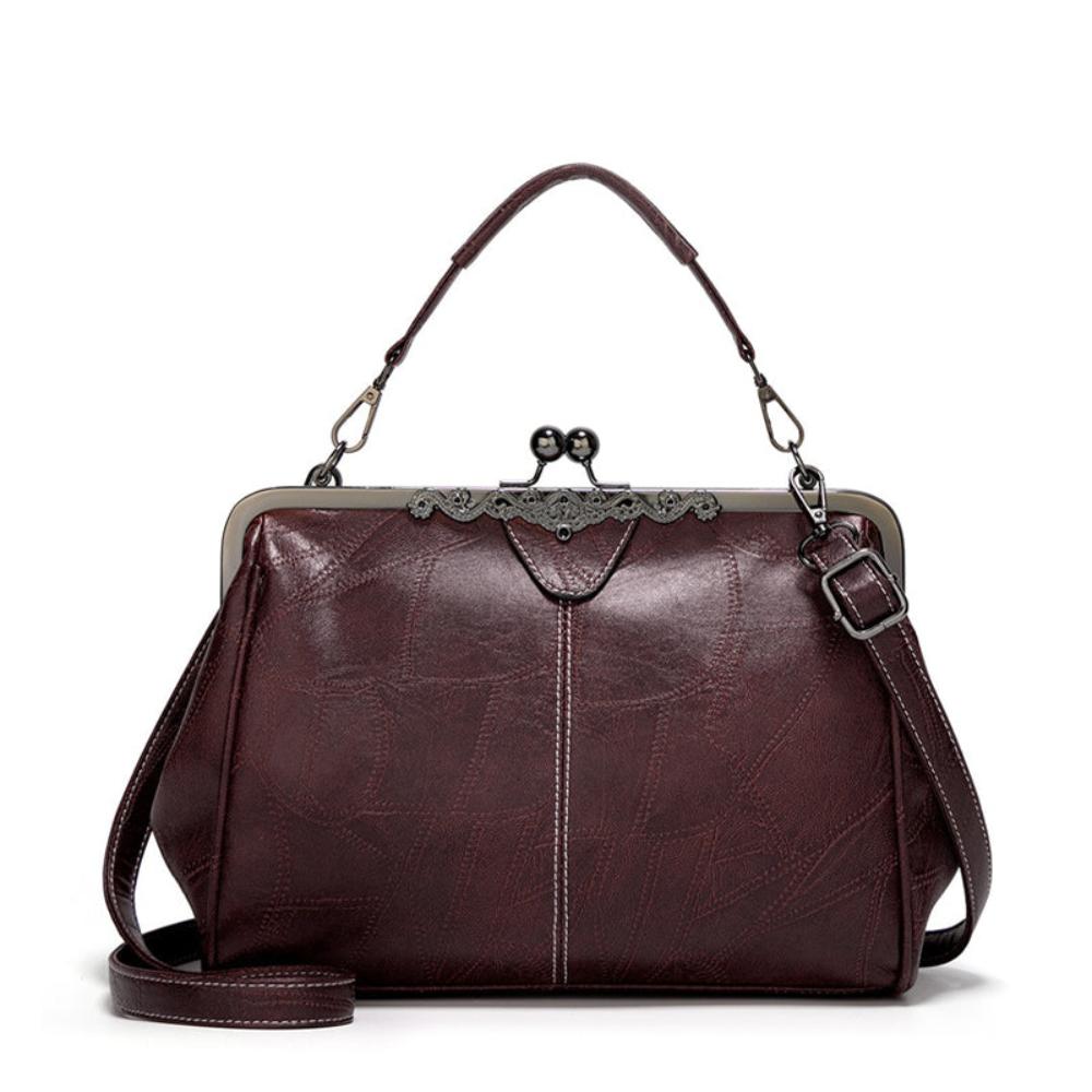 Olivora Vintage Kiss-Lock Handbag