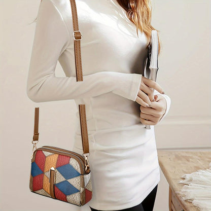 Lexi Patchwork Mini Crossbody Bag
