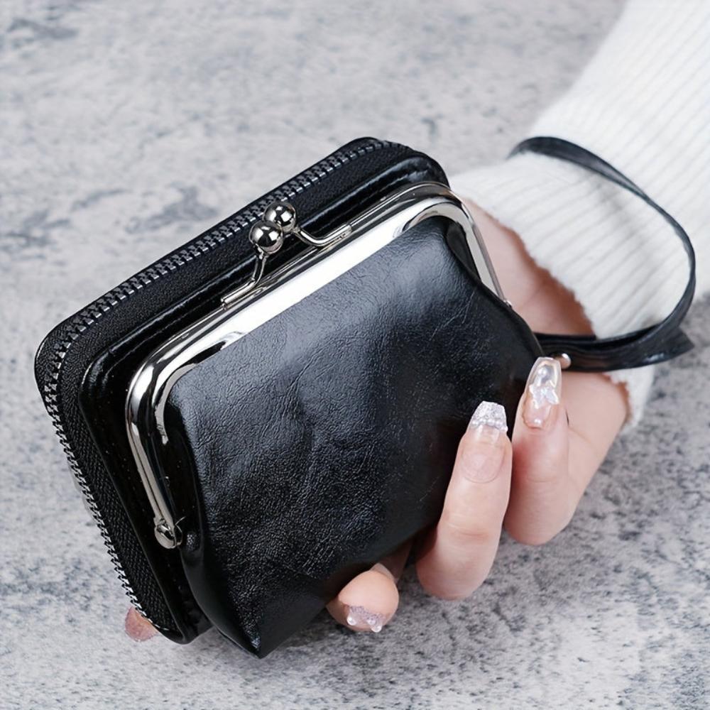 Ayla Retro Kiss-Lock Coin Purse