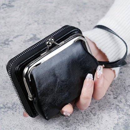 Ayla Retro Kiss-Lock Coin Purse