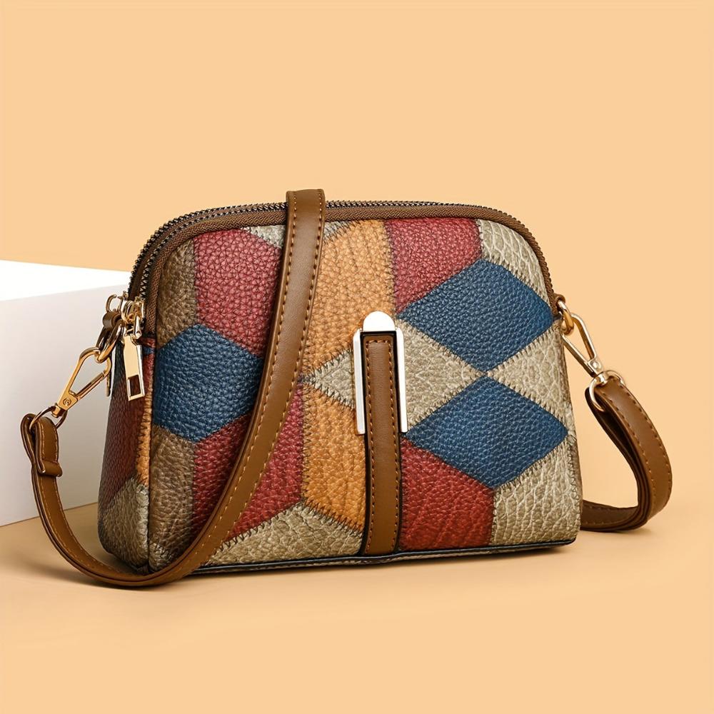 Lexi Patchwork Mini Crossbody Bag