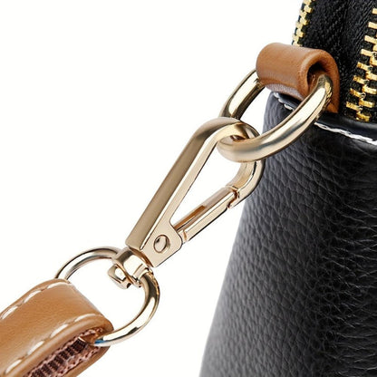 Monverra Embossed Crossbody Bag
