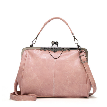 Olivora Vintage Kiss-Lock Handbag