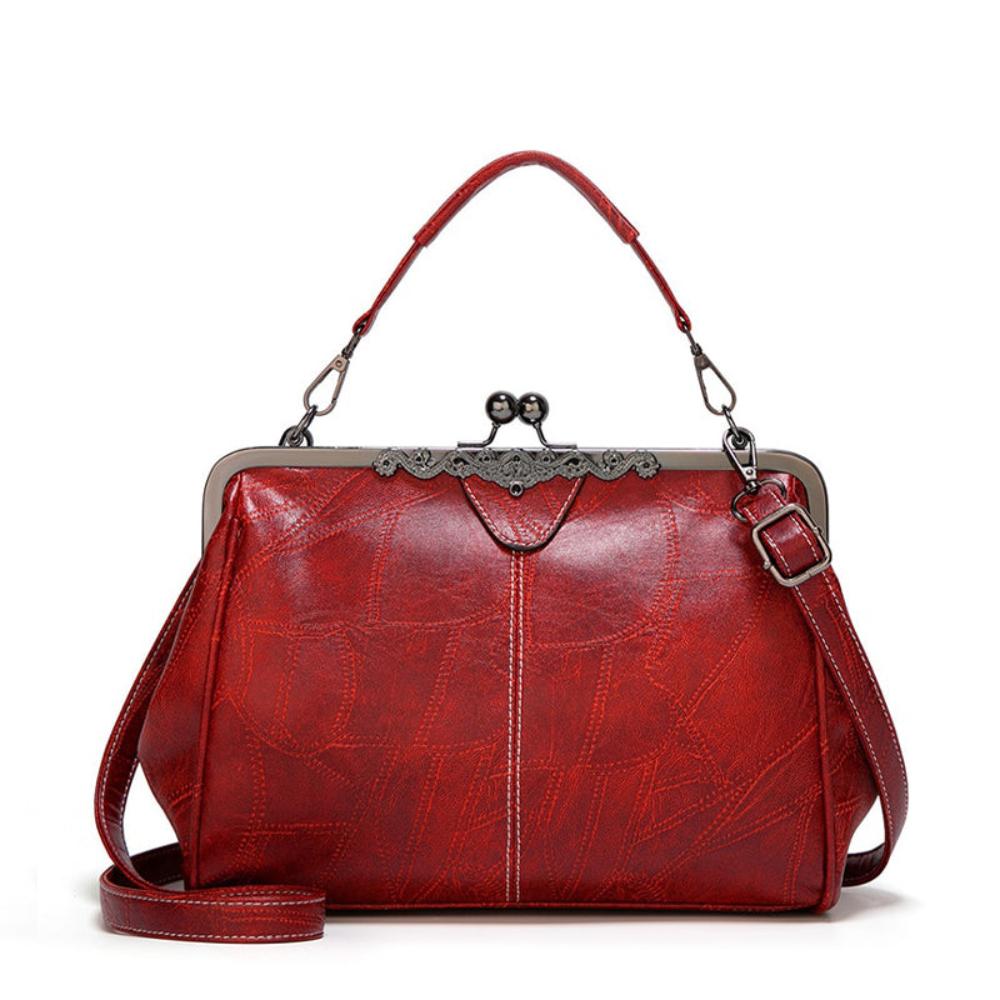 Olivora Vintage Kiss-Lock Handbag