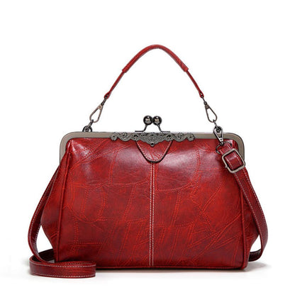 Olivora Vintage Kiss-Lock Handbag